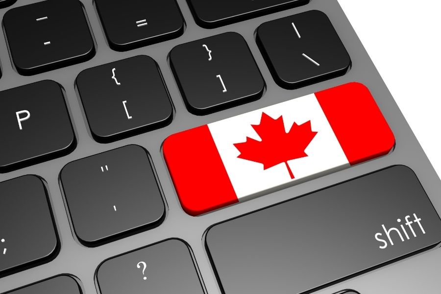 teclado do canada