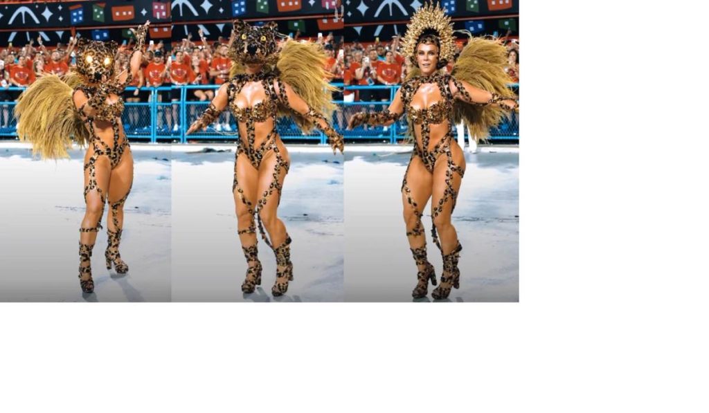Paola Oliveira De Atriz a Onça no Carnaval 2024